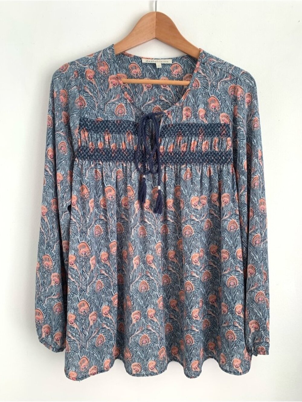 Daniel Rainn Boho Peasant Blouse
